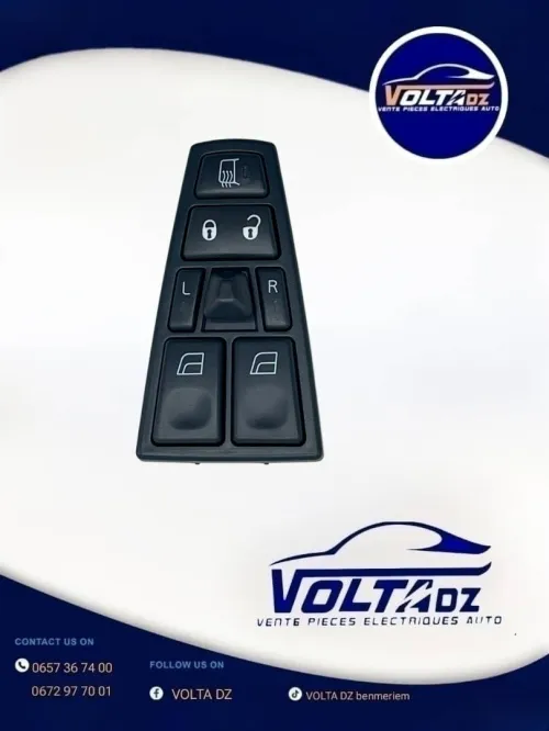 Bouton lève-vitre côté chauffeur volvo