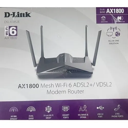 Modem D-LINK AX1800 Wi-Fi 6