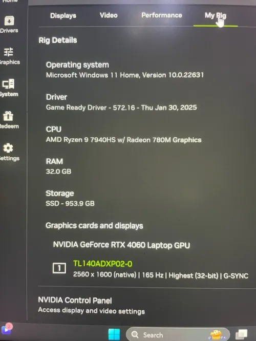 Asus rog zephyrus g14 ryzen 9 rtx 4060 8 gb 32 gb ram ddr5 anime matrix editon  + havit cooling pad 