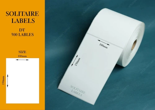 étiquette papier thermique autocollant bordereaux E-commerce 100 X 150 mm 