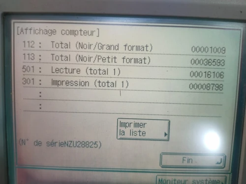 PHOTOCOPIEUR CANON IR2320