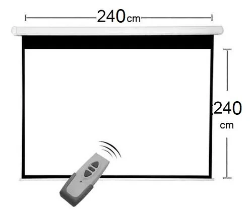 Tableau pour Projection Data Show 2METRES /2.4 METRES Manuel/Electric