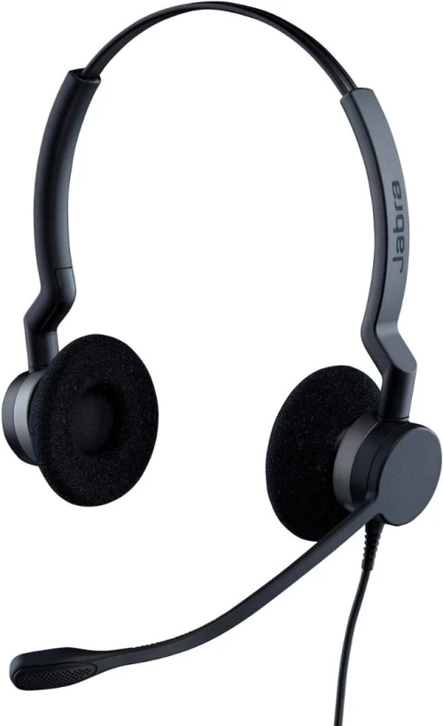 JABRA BIZ2300/CLEYVER STEREO QD Casque Filaire avec Microphone Antibruit Pour PC / Téléphones FIX ..