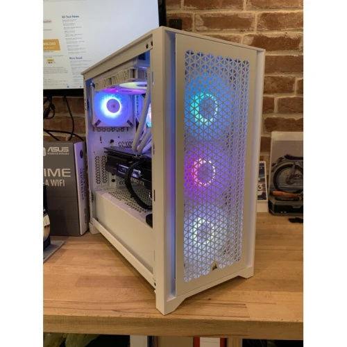 BOITIER CORSAIR D4000 AIRFLOW Tempered Glass (Noir) / white