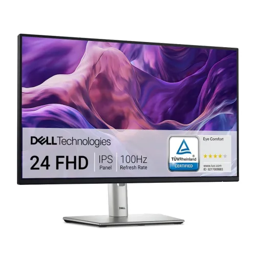 Ecran Dell P2425H 24 FHD avec 100Hz/dalle IPS 16:9ème/5ms/HDMI/DisplayPort/VGA/HUB USB/