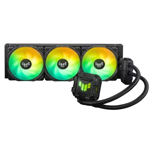 WATERCOOLING ASUS TUF GAMING LC II 360 ARGB - 3 FAN 120 MM - TUBE RENFORCÉ -MULTI SOCKET- AURA SYNC