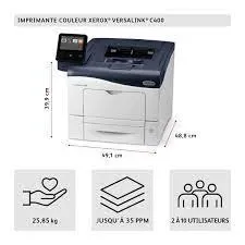 IMPRIMANTE XEROX C400V-DN LASER COULEUR RECTO/VERSO AUTOMATIQUE