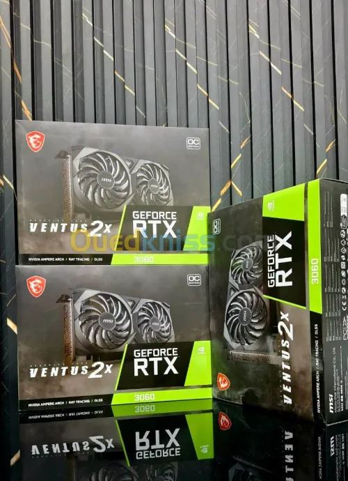 CARTE GRAPHIQUE MSI RTX 3060 VENTUS 2X 12G OC