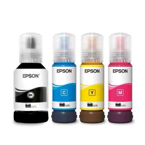 BOUTEILLES D'ENCRE EPSON 101 ECOTANK - BLACK - CYAN - MAGENTA - YELLOW - ORIGINALE