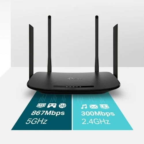 TP-Link Modem Routeur Wifi Ac1200 Vdsl/Adsl Archer Vr300 Ver : 2.0