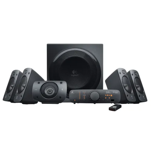 LOGITECH Z906 SYSTÈME AUDIO - ENSEMBLE 5.1 - THX - 500 WATTS - JACK 3.5MM - AUDIO NUMÉRIQUE - PC & CONSOL - BLACK
