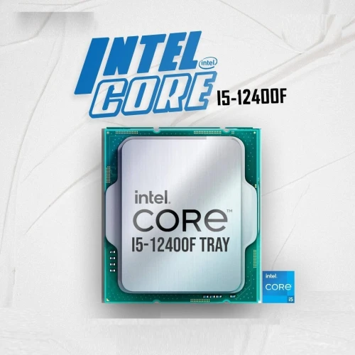 CPU INTEL CORE I5 12400F TRAY ( 2.5 GHz / 4.4 GHz / 6 Cores / 12 Threads / 18 MB Cache ) SANS VENTILATEUR