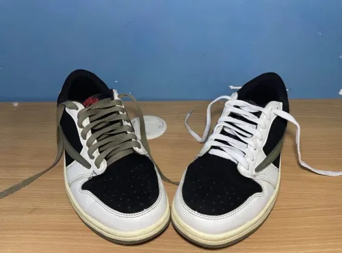 air jordan 1 low travis scott olive