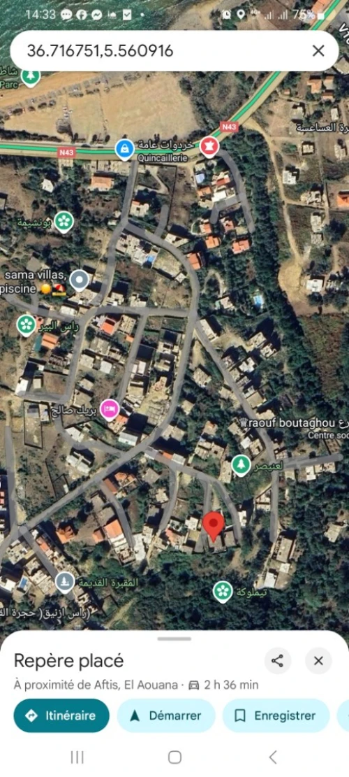 Vente Villa Jijel El aouana