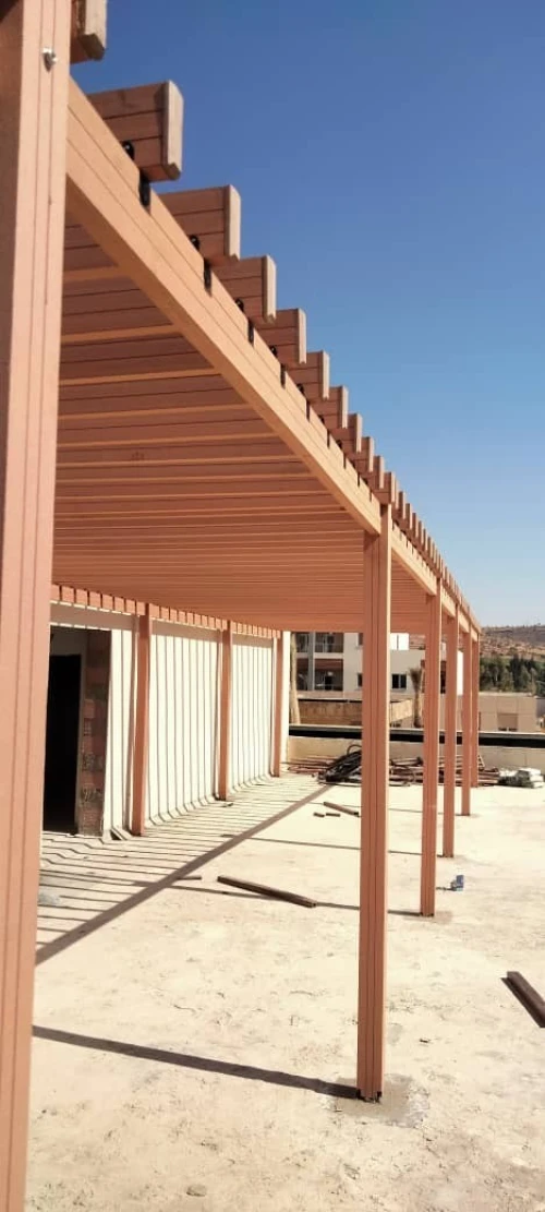 Pergolas et décoration en bois naturel et composite (wpc)