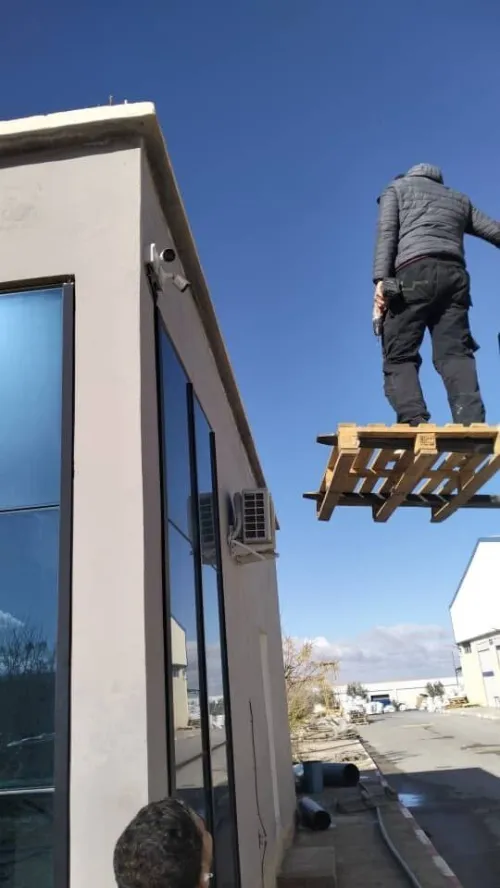 Installation caméra de surveillance