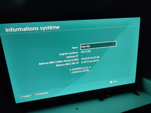 Ps4 slim flaché