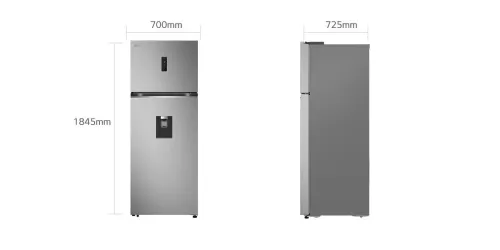 LG GN F452PFBK Réfrigérateur 2 Portes | 452 Litres | Froid Ventilé | Inverter Linear Compressor