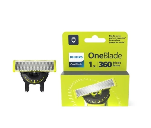 Lames de rechange 360 one blade de philps/شفرة الحلاقة فيلبس ون بليد 360 درجة قابلة للغسل