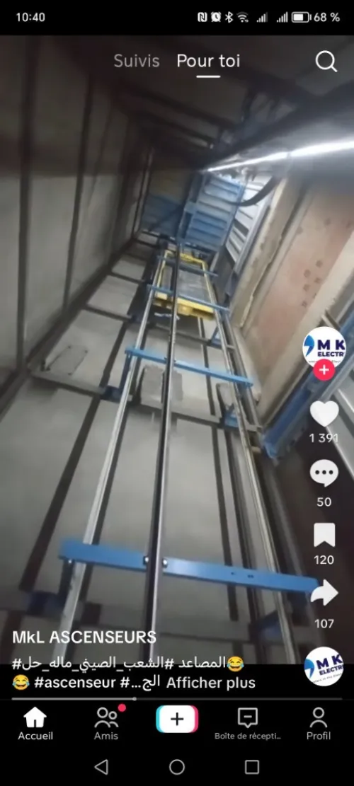 INSTALLATION, REPARATION ET ENTRETIEN DES ASCENSEURS