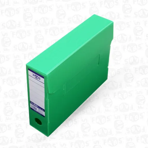 Boite à archive en Plastique Alvéolaire Dos 8 cm