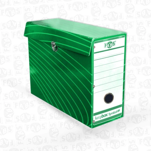 Boite à archive en carton Compact Pélliculé Dos 12 | KeepBox-Symbol 12