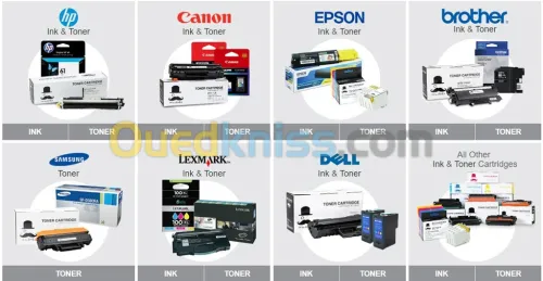 Toners & Cartouches d'imprimantes
