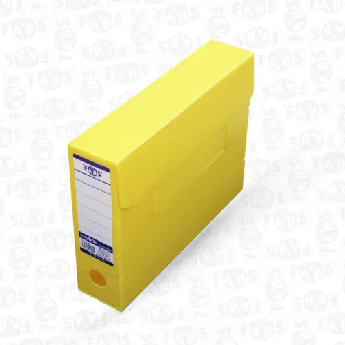 Boite à archive en Plastique Alvéolaire Dos 8 cm