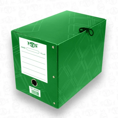 Boite à archive en carton Compact Pélliculé Dos 20cm