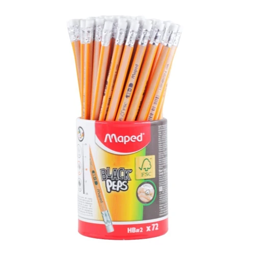 crayon noir de bureau
