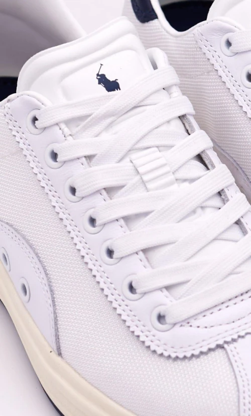 Basket Polo Ralph Lauren COURT100-SK-ATH White Sneakers