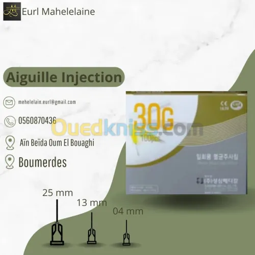 Aiguille Injection