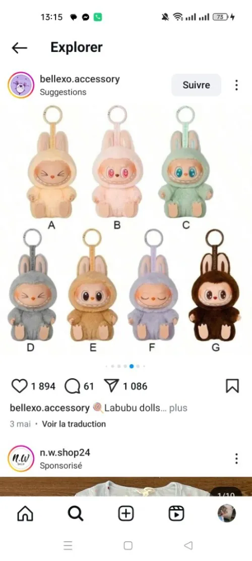 Labubu original not Fack 