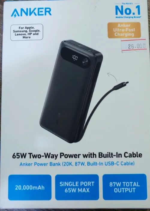 Pawer bank anker 