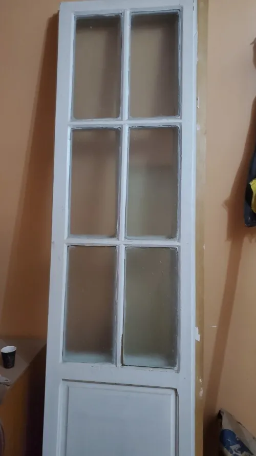 Porte balcon bois de très bonne qualité 