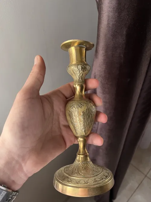 Chandelier Classique en Laiton doré نحاس اصفر