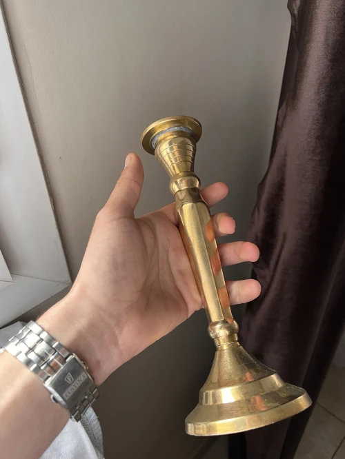 Chandelier Classique en Laiton doré نحاس اصفر