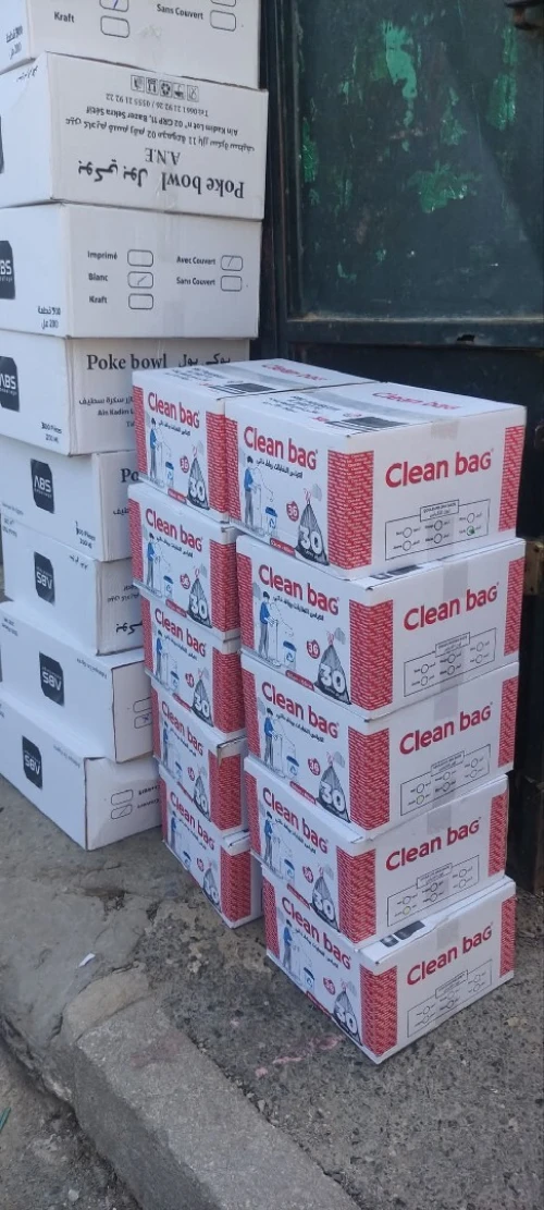 Vente de produits d'emballage en Gros