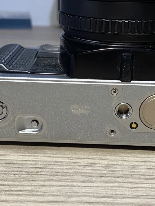 Appareil photo argentique Minolta X-300 vintage + objectif  + filtre