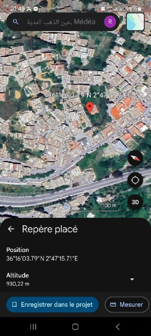 Vente Terrain Médéa Medea