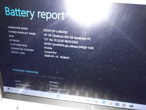 HP Elitebook 830 G8, i5-11th gen
