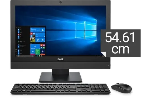 All in one Dell OptiPlex 5250 i5-6éme Ram 8Gb Stockage 256Gb Écran 22"