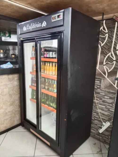 Frigo vitrine 2 portes 
