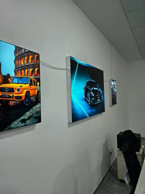 Cadre Lumineux LED Haute Qualité Photo & Logo - Sur Mesure