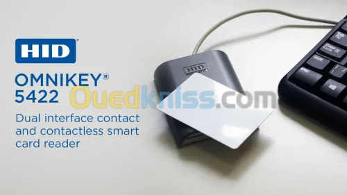 Lecteur de carte à puce à contacte et sans contacte, Omnikey 5422