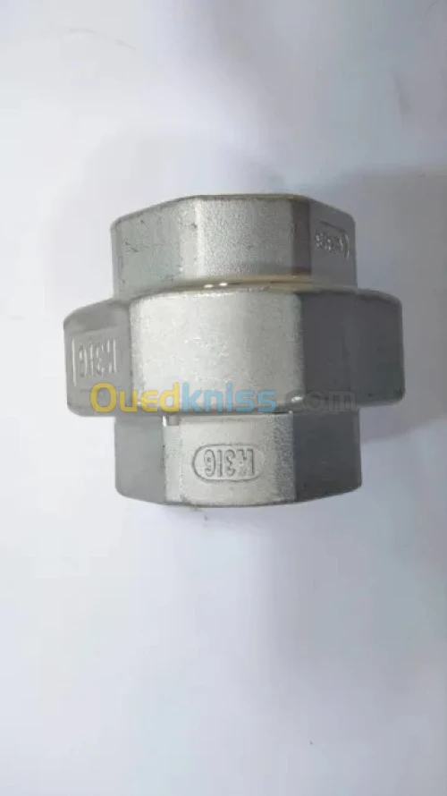 Raccords Union en Inox - Haute Qualité 304 / 316