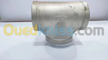 Tés Inox Filetés - Haute Qualité 304 / 316
