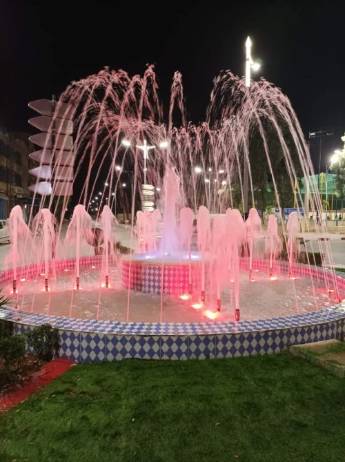 conception et réalisation de fontaine, cascade d'eau et jet d'eau, تصميم النافورة والشلال المائي