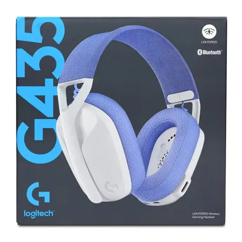 CASQUE LOGITECH G435 LIGHTSPEED JEU SANS FIL ET BLUETOOTH