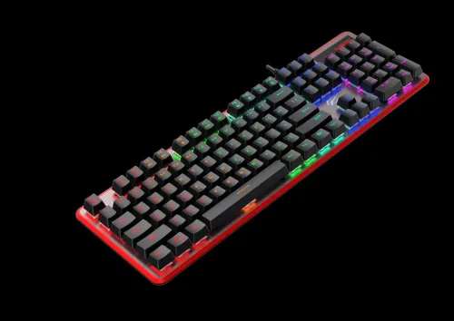 CLAVIER MECANIQUE HAVIT PROGRAMMABLE KB870L RVB